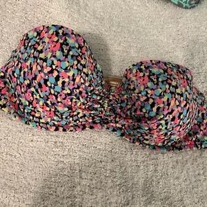 VS strapless bathing suit top